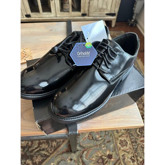 NWT Galls LawPro High Gloss Oxford Shoes Size 11 - Picture 1 of 8